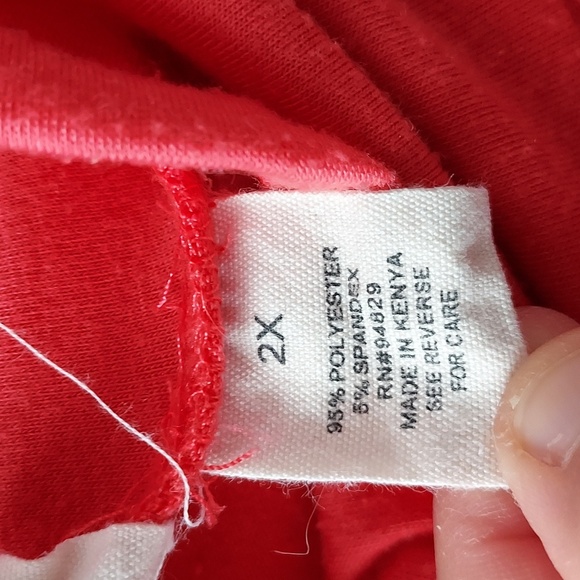 Allison Brittney long sleeve turtleneck 2x pink - Picture 5 of 9